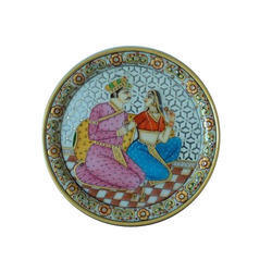 Manufacturers Exporters and Wholesale Suppliers of Painted Marble Plate Bengaluru Karnataka Painted Marble Plate